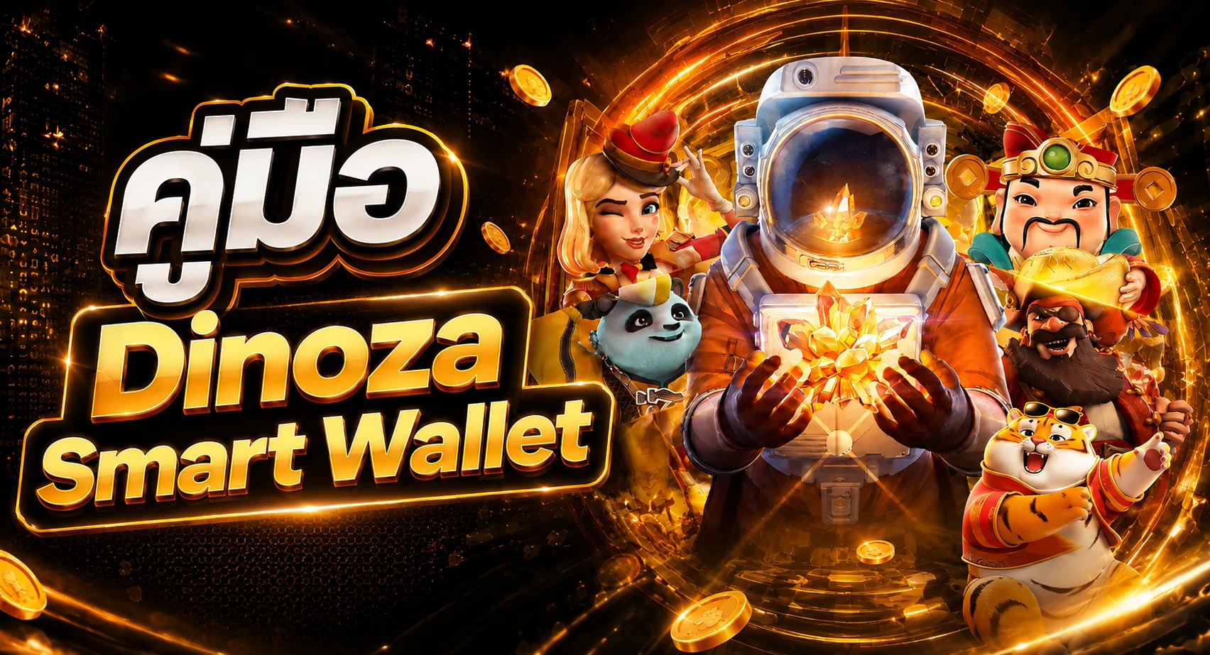 Dinoza Smart Wallet คืออะไร คู่มือใช้กระเป๋าเดียว
